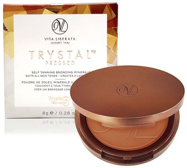 vita liberata trystal pressed self tanning bronzing minerals, bronze